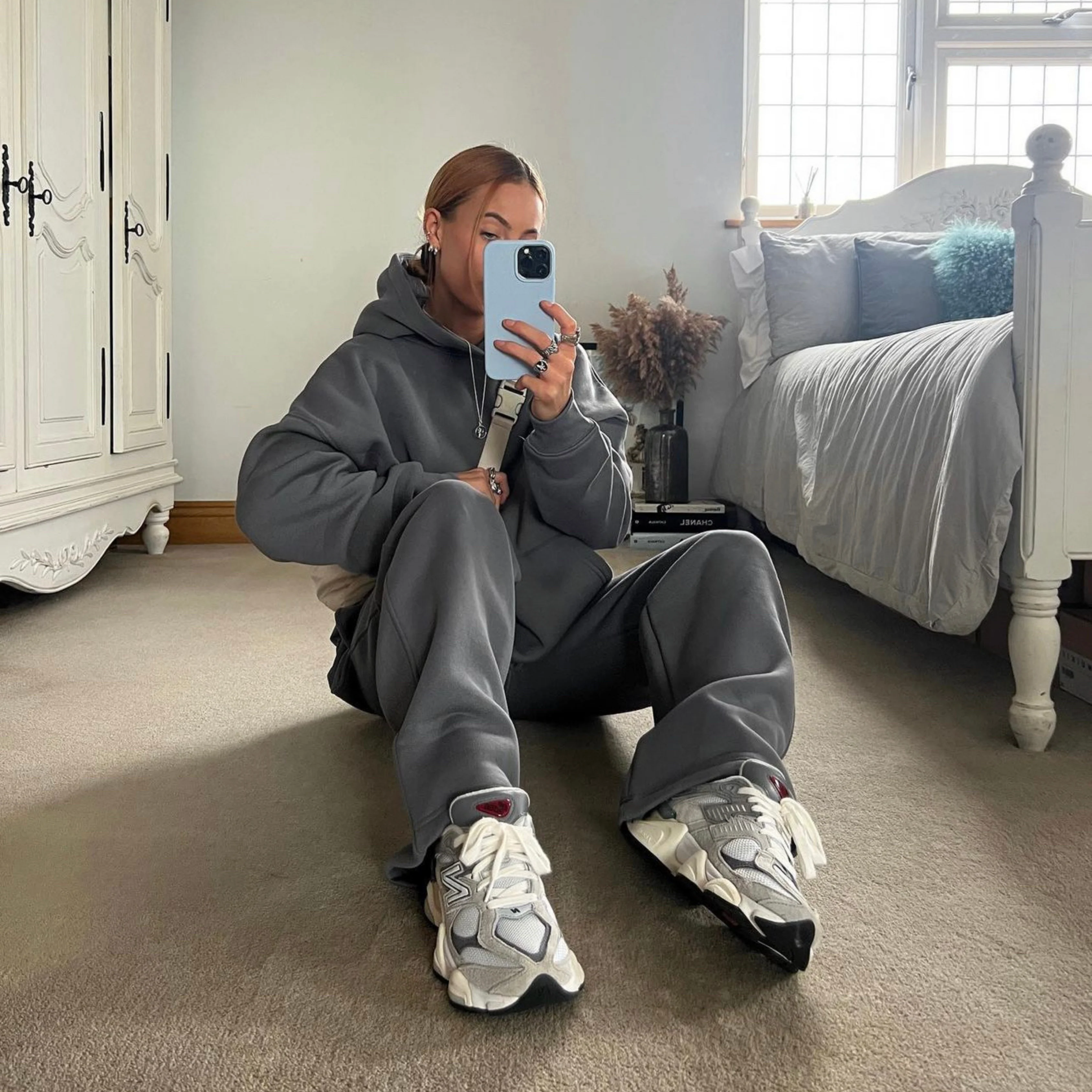 New Balance 9060 Rain Cloud Grey - Image 10