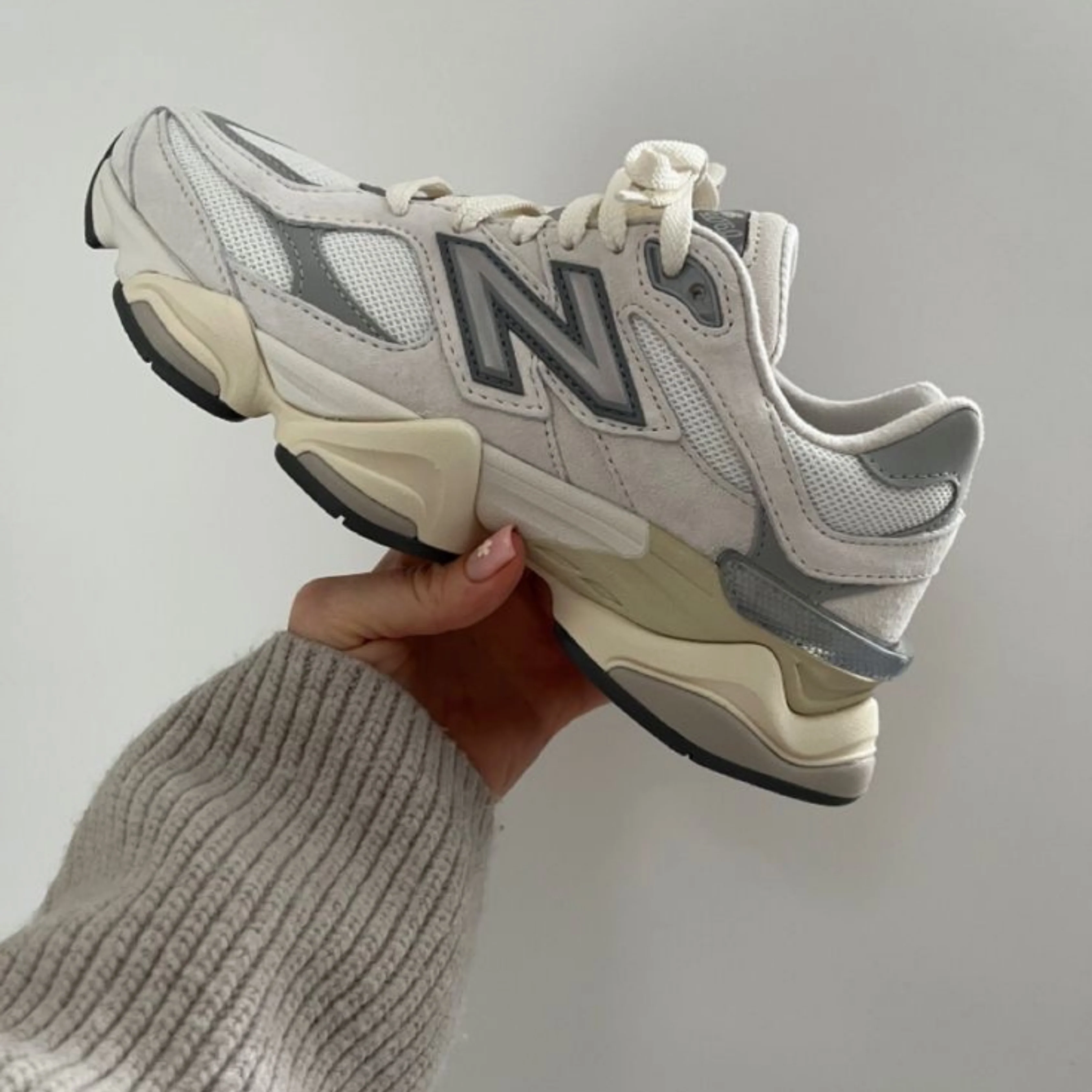 New Balance 9060 Sea Salt White - Image 8