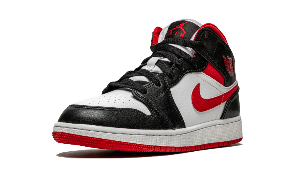 Nike Air Jordan 1 Gym Red Black White - Image 3