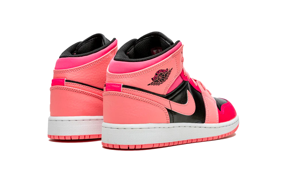 Nike Air Jordan 1 Mid Coral Chalk - Image 5