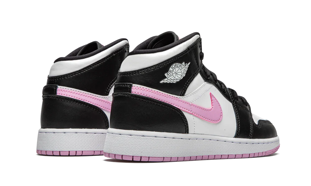 Nike Air Jordan 1 Mid White Light Arctic Pink - Image 3
