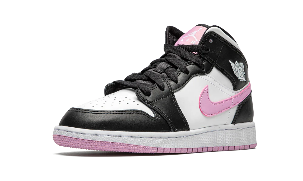 Nike Air Jordan 1 Mid White Light Arctic Pink - Image 4