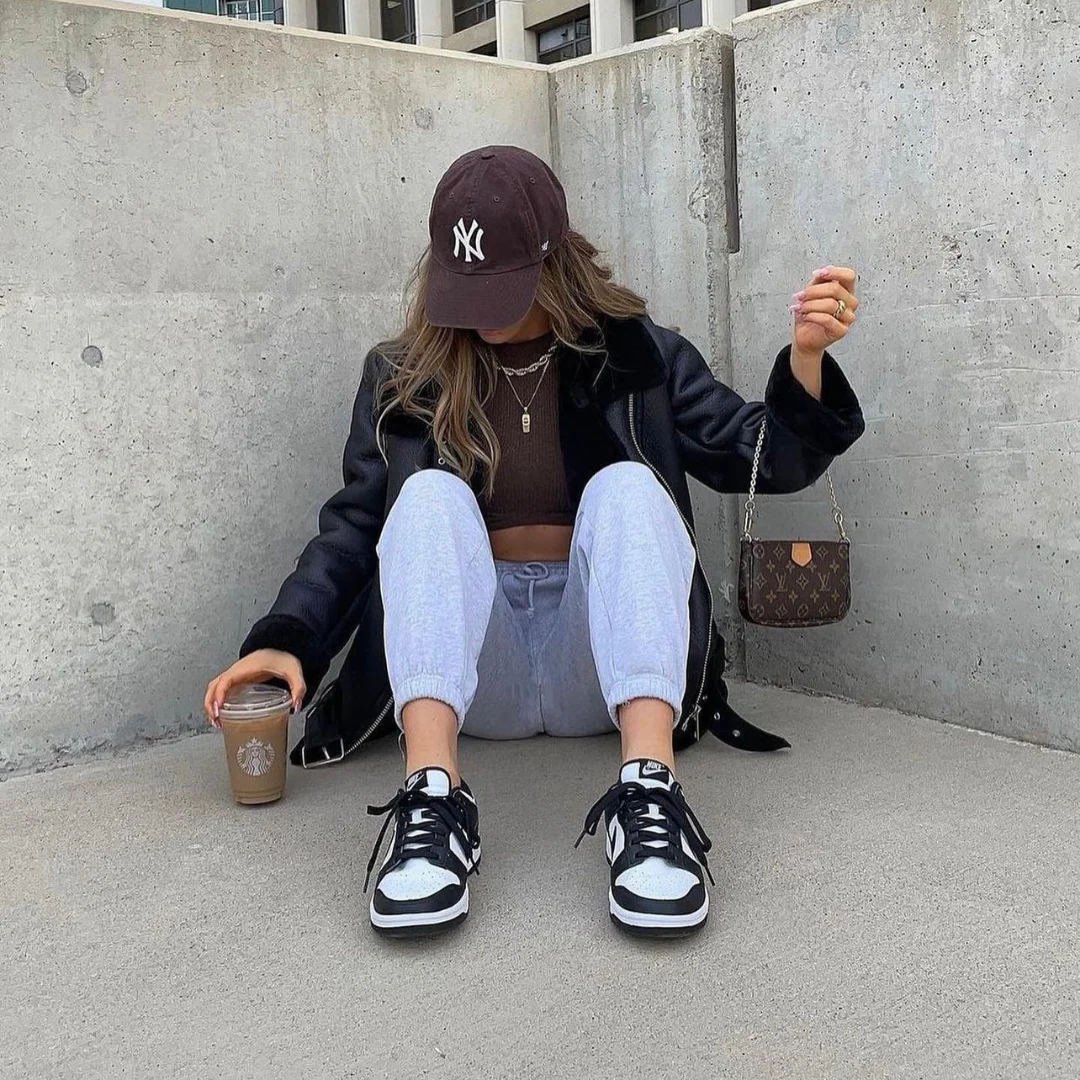 Nike Dunk Low Retro White Black - Image 9