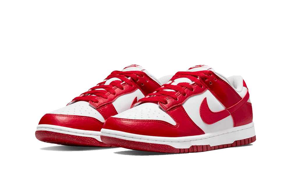 Nike Dunk Low White Gym Red Next Nature - Image 3